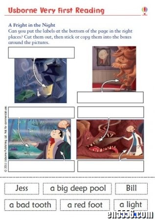 Usborne 《Very First Reading》系列22本配套练习册 very first reading 22 books worksheet2097 作者:one 帖子ID:253400 