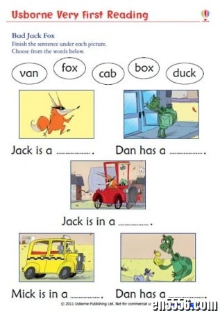 Usborne 《Very First Reading》系列22本配套练习册 very first reading 22 books worksheet9402 作者:one 帖子ID:253400 