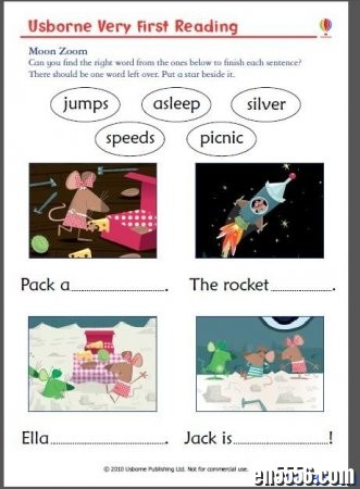 Usborne My First Reading Library /我的第一个图书馆 22册配套练习册4319 作者:one 帖子ID:253413 