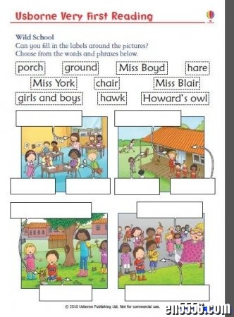 Usborne My First Reading Library /我的第一个图书馆 22册配套练习册3292 作者:one 帖子ID:253413 