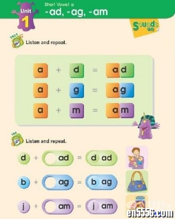 自然拼音 字母发音 Phonics Monster Single letters 1-3全套4890 作者:one 帖子ID:253480 