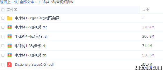 《牛津阅读树》1-6阶配套CD音频MP34181 作者:one 帖子ID:253502 