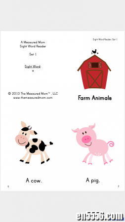 sight word book高频词小书，从易到难一共37本，从国外网站上下载下来的7373 作者:one 帖子ID:253568 