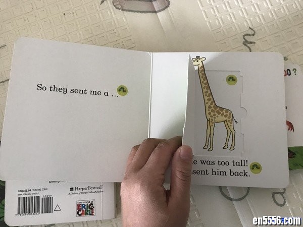 dear zoo 毛毛虫点读包，每一页小动物都可以单独点读6099 作者:one 帖子ID:253599 