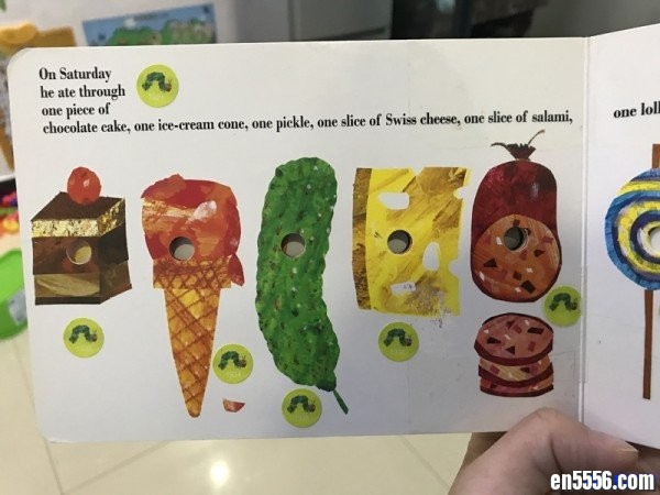 The very hungry caterpillar - 童声，毛毛虫点读包，每一页的食物都可以单独点读7126 作者:one 帖子ID:253600 
