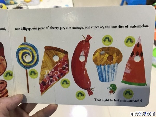 The very hungry caterpillar - 童声，毛毛虫点读包，每一页的食物都可以单独点读5502 作者:one 帖子ID:253600 