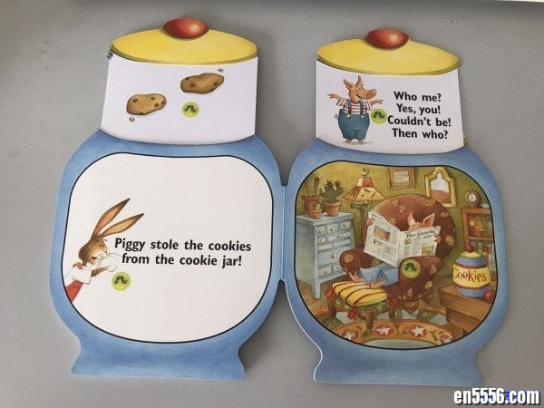 Who stole the cookies from the cookie jar？毛毛虫自制点读包7110 作者:one 帖子ID:253626 