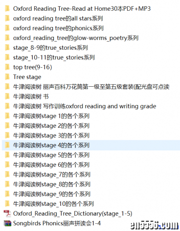 牛津阅读树 Oxford Reading Tree系列高清(1-16级)323本PDF+319MP3 6.9G大包 史上最全3783 作者:one 帖子ID:253680 