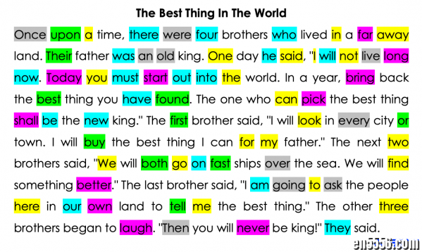Sight Words学习神器-The best thing in the world(PDF+音频）4893 作者:one 帖子ID:253698 