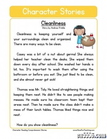 Character Stories （20种性格，20个小故事）帮助孩子认识性格特征8697 作者:one 帖子ID:253708 