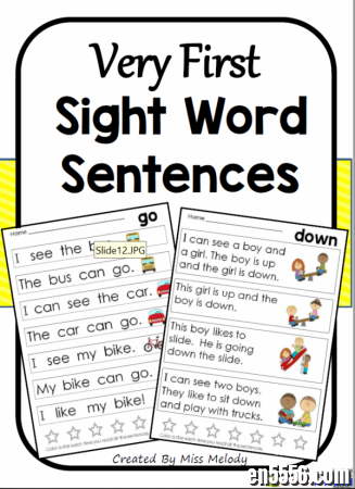 Sight Words for Guided Reading【Sight words阅读练习+描红练习写】7863 作者:one 帖子ID:253736 