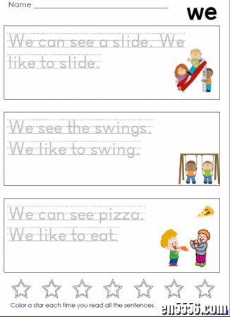 Sight Words for Guided Reading【Sight words阅读练习+描红练习写】8388 作者:one 帖子ID:253736 