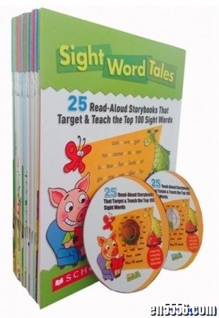 学乐 高频词教材Sight Word Tales全25册 自制小达人点读包 已压缩5202 作者:one 帖子ID:253909 