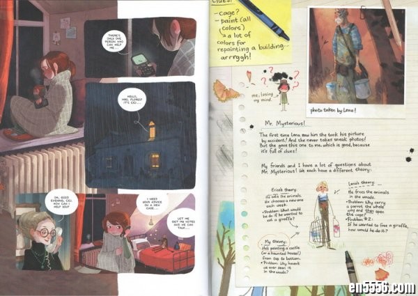 英文励志漫画：Cici's Journal8816 作者:one 帖子ID:253918 