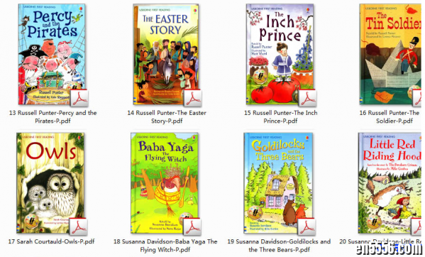 Usborne镇社之宝著名分级读物Usborne First Reading （Level 1+Level 2）高清PDF4318 作者:one 帖子ID:253920 