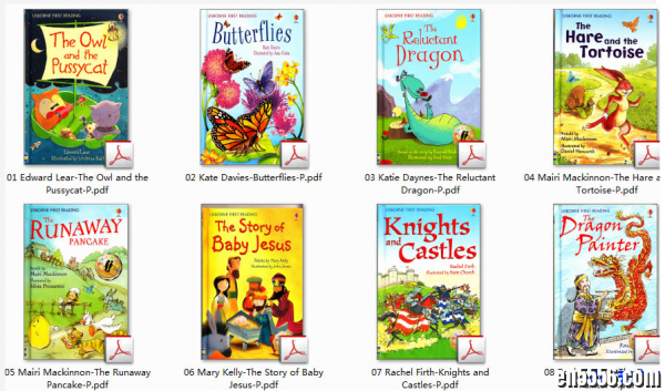 Usborne镇社之宝著名分级读物Usborne First Reading （Level 3+Level 4）高清PDF9032 作者:one 帖子ID:253921 