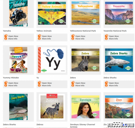 Abdo在线图书馆Read-to-Me Ebooks (A-Z)共1248本465 作者:one 帖子ID:253938 
