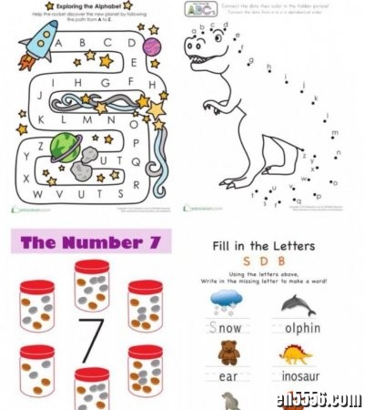 Education网站的workbook386本大包资源，涵盖7个年龄段4081 作者:one 帖子ID:253950 