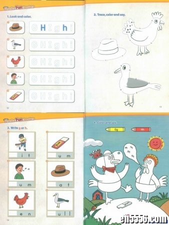 适合5-12岁的分级阅读，学习字母，元音，字母组合，故事性不是很强，插画很吸引人984 作者:one 帖子ID:253981 