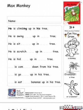 【独家】最全（蓝盒+黄盒+流畅级）红火箭red rocket readers练习册worksheet2390 作者:one 帖子ID:254022 