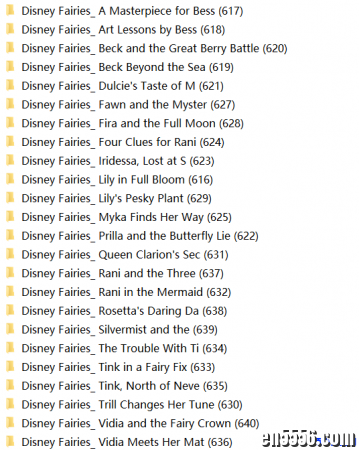 Pixie Hollow Tales 系列 24本+Tinker Bell5本 （epub&amp;mobi）7204 作者:one 帖子ID:254306 