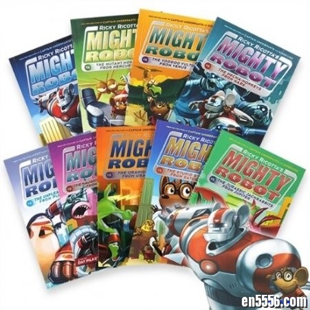 Ricky Ricotta's Mighty Robot Series 1~9 - Dav Pilkey eBook AZW31971 作者:one 帖子ID:254371 