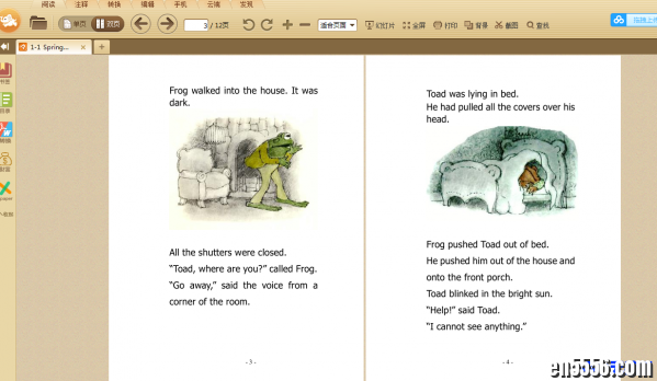 Frog and Toad精读 20本PDF和MP34618 作者:one 帖子ID:254666 