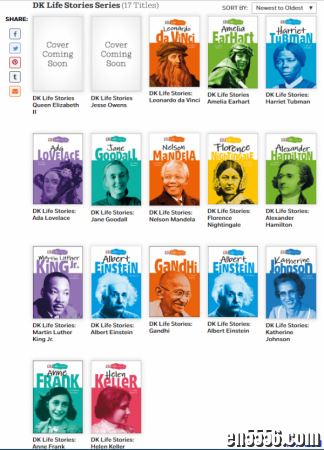 DK Life Stories Series 系列最新4本 Ada Lovelace，Amelia Earhart，Leonardo da Vinci，Harriet Tubman3052 作者:one 帖子ID:254687 