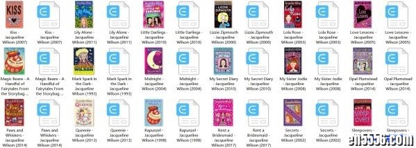 女生爱看：最全合辑Jacqueline Wilson 杰奎琳·威尔逊 麻辣女生基地 英文原版 （71本mobi）9764 作者:one 帖子ID:254734 