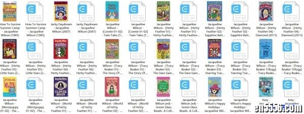女生爱看：最全合辑Jacqueline Wilson 杰奎琳·威尔逊 麻辣女生基地 英文原版 （71本mobi）9267 作者:one 帖子ID:254734 