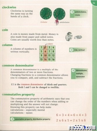 原版字典 Oxford First Math Dictionary PDF 牛津数学字典909 作者:one 帖子ID:254780 