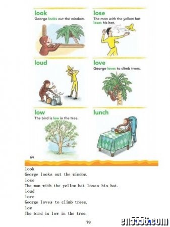 原版字典 Curious George's Dictionary 好奇的乔治字典 PDF9210 作者:one 帖子ID:254793 