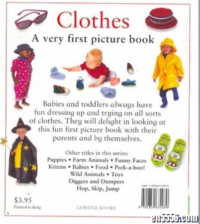 原版字典 Clothes,A Very First Picture Book PDF8545 作者:one 帖子ID:254794 