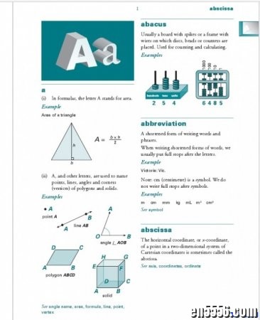 图解数学词典 （Illustrated Maths Dictionary）4221 作者:one 帖子ID:254825 