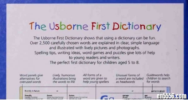 【PDF】The Usborne First Dictionary9486 作者:one 帖子ID:254895 