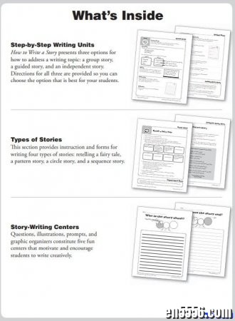 How to Write A Story Grade1-3 *Evan Moor* 自己写故事！记叙文写作启蒙*3708 作者:one 帖子ID:254969 