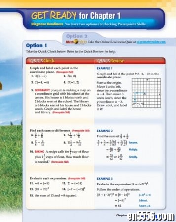 原版教材 美国加州中学教材 必修课2 数学 Maths6276 作者:one 帖子ID:255005 