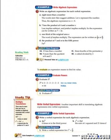 原版教材 美国加州中学教材 必修课2 数学 Maths337 作者:one 帖子ID:255005 