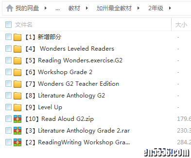 加州教材最完整版，需要的下载！9843 作者:one 帖子ID:255030 