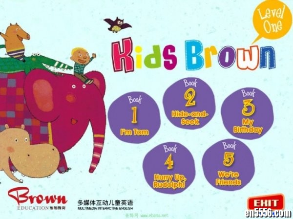 Kids Brown 布朗英语1A5236 作者:one 帖子ID:255080 