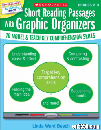 学乐 Scholastic Short Reading Passages with Graphic Organizers G2-35849 作者:one 帖子ID:255486 