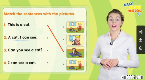 Easy Sight Words视觉词外教真人教学视频47集（Easy Phonics自然拼读同系列）高频词真人讲解动画8444 作者:one 帖子ID:255585 