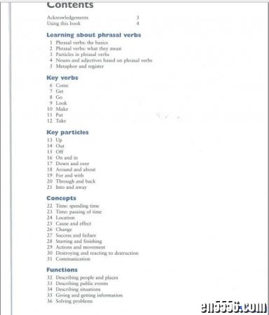 English Phrasal Verbs in Use Intermediate 中级 超清PDF 百度云盘6654 作者:one 帖子ID:255607 