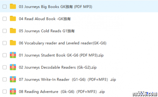 美国2017年最新版Journeys教材全套含音频和视频教程3985 作者:one 帖子ID:256285 