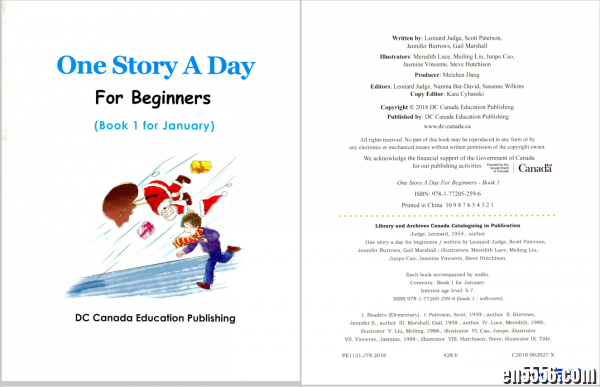 《One story a day》幼、小、中三个级别，包含最全PDF版本+齐全音频4686 作者:one 帖子ID:256324 