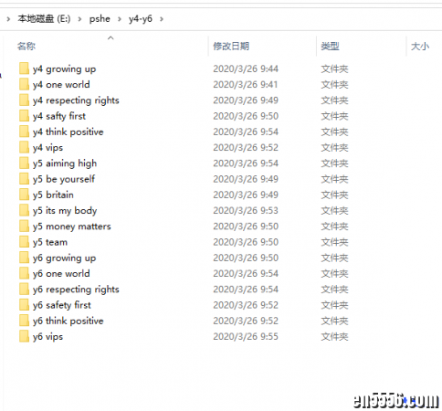 twinkl Personal,Social,Health and Economic （pshe）课程 资源大合集 （下） Y4-Y64867 作者:one 帖子ID:256340 
