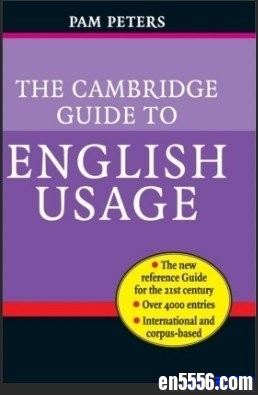 剑桥英语使用指南 The Cambridge Guide to English Usage6840 作者:one 帖子ID:256529 