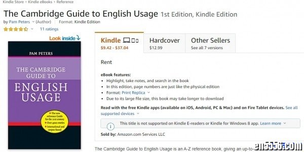 剑桥英语使用指南 The Cambridge Guide to English Usage3695 作者:one 帖子ID:256529 
