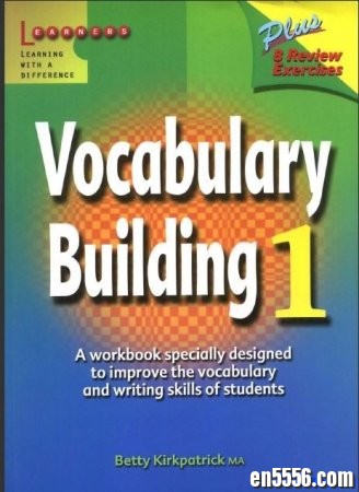 Vocabulary Building （1~4 册全， PDF扫描版，带参考答案）3825 作者:one 帖子ID:256597 