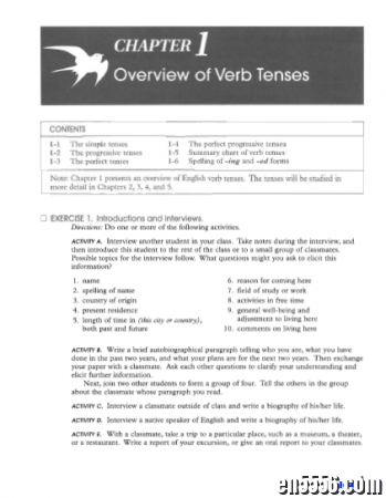 北美经典语法学习书Understanding and Use English Grammar Edition 3 By Betty Azar 高清PDF（含答案）8726 作者:one 帖子ID:256670 